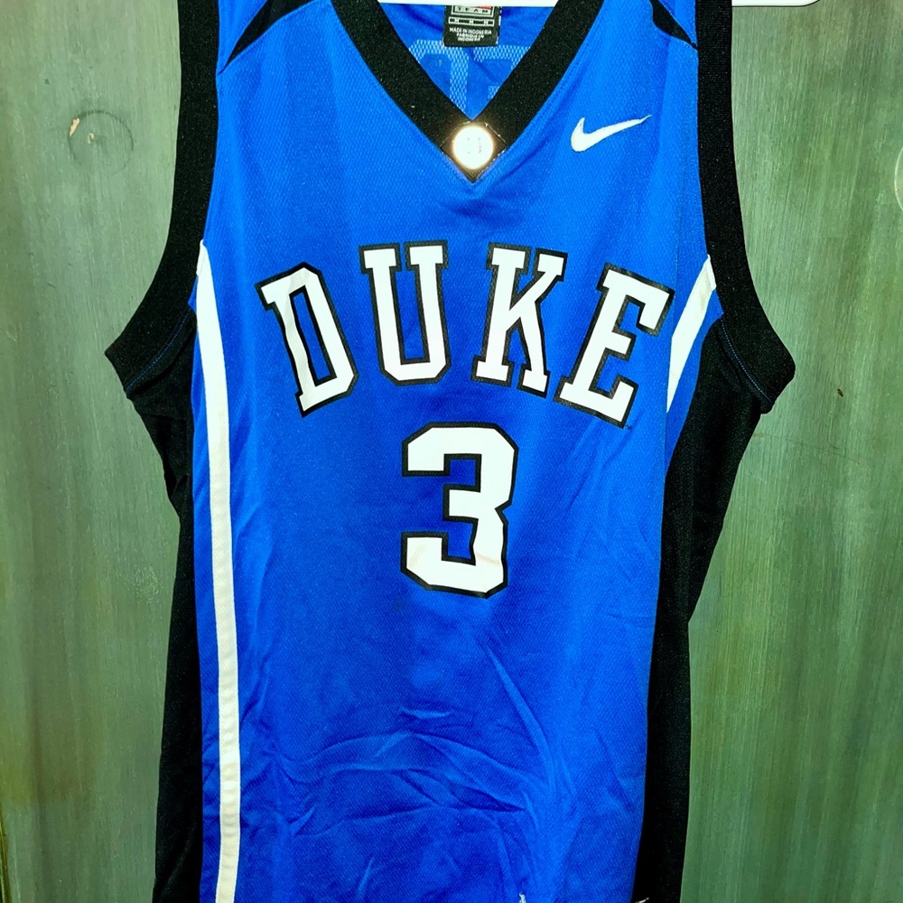 Nike DUKE Blue Team #3 Basketball Jersey